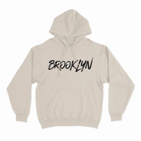 BROOKLYN BRUSH HOODED SWEATER